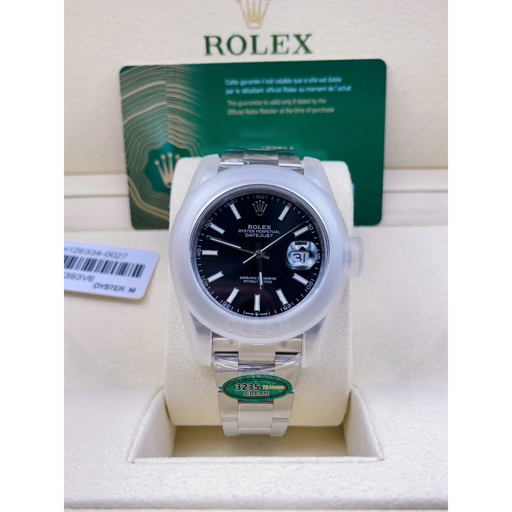 นาฬิกาข้อมือ Rolex Datejust 41mm. 3235 Top swiss Clean Factory