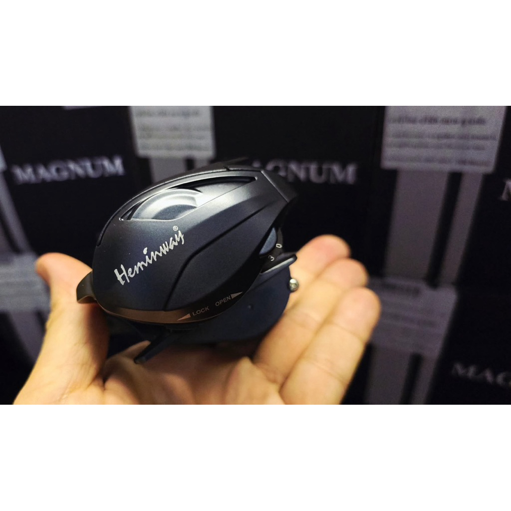 Heminway MAGNUM 👍แถมเสื้ออย่างดี รอกสีใหม่ New 2025  มีคลิกเสียงขณะปลาลาก รอกด