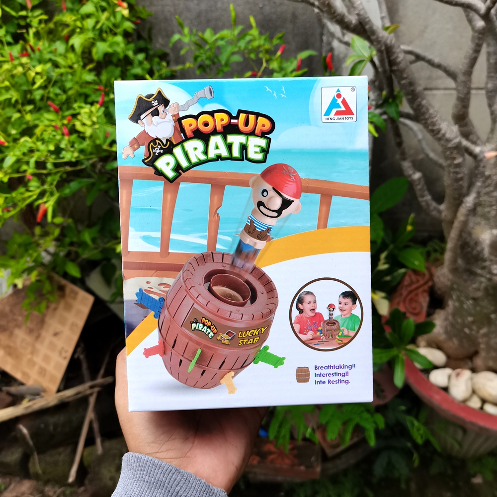 [ส่งจากไทยแพ็กใส่ลัง] เกมส์โจรสลัดเด้ง โจรสลัดเสียบถัง