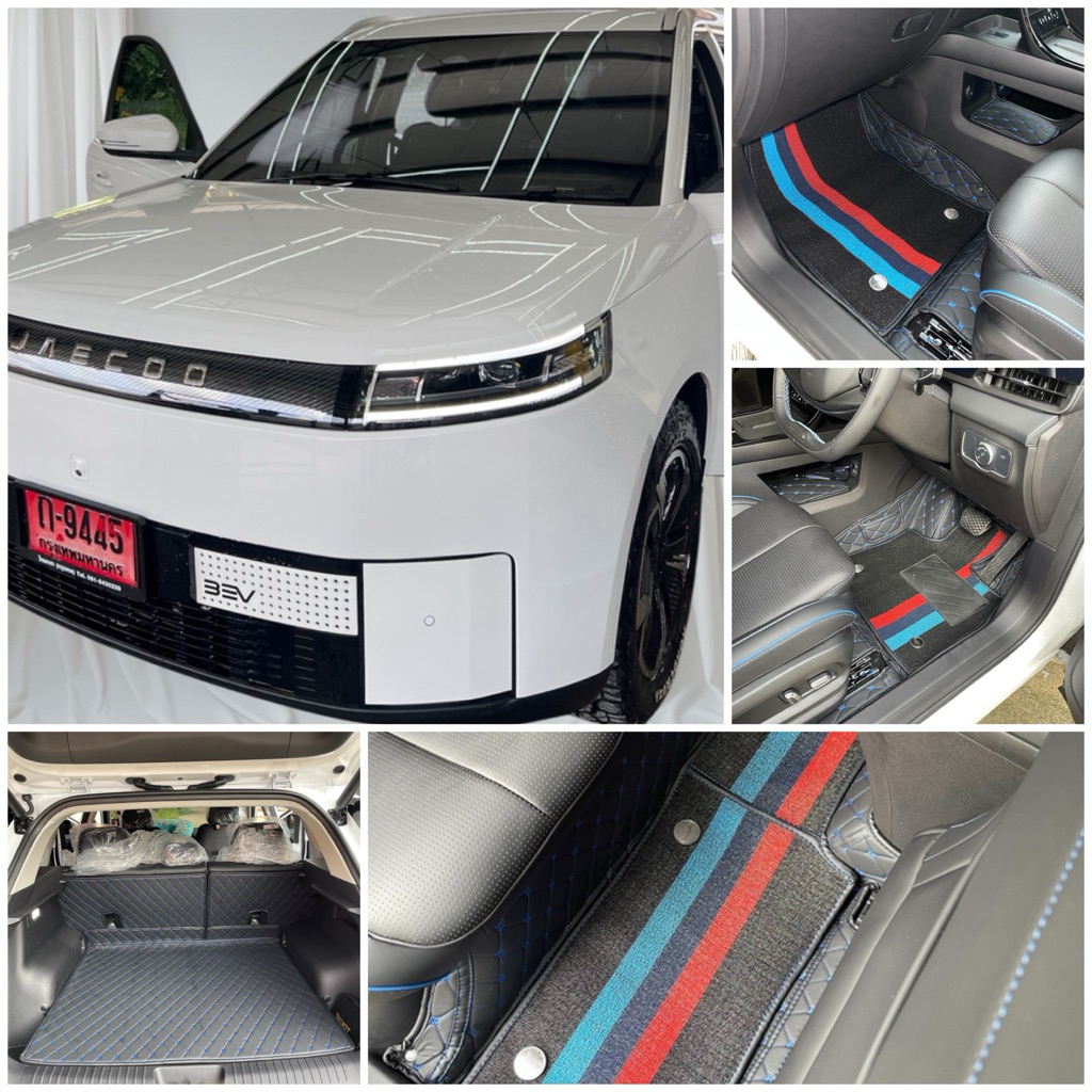 พรมรถยนต์ Jaecoo 5 EV ครบคันรวมชุดดักฝุ่น🔥