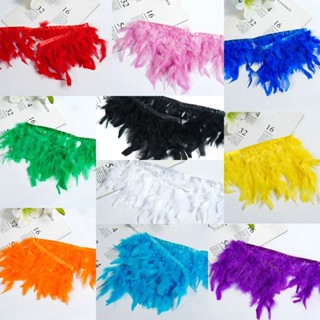 ขนนกตกแต่ง​ ขนนก​ ขนไก่งวง ​1เมตร พร้อมส่งจากไทย มี10สีให้เล…