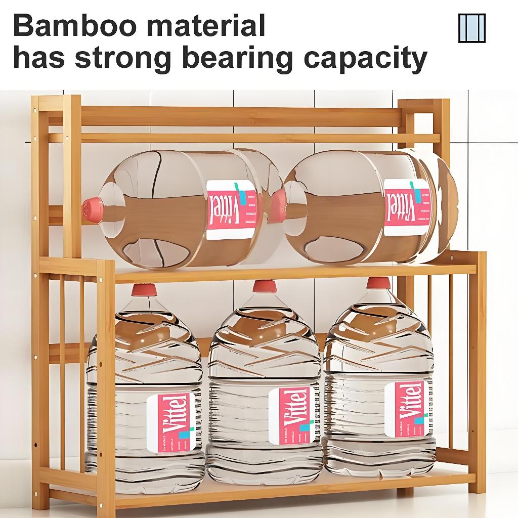 ชั้นวางเครื่องเทศ ในครัวอเนกประสงค์ ชั้นวางเก็บของหลายชั้น ความจุขนาดใหญ่ สามารถจัดเก็บเครื่องเทศได้หลากหลาย - รูปที่ 7