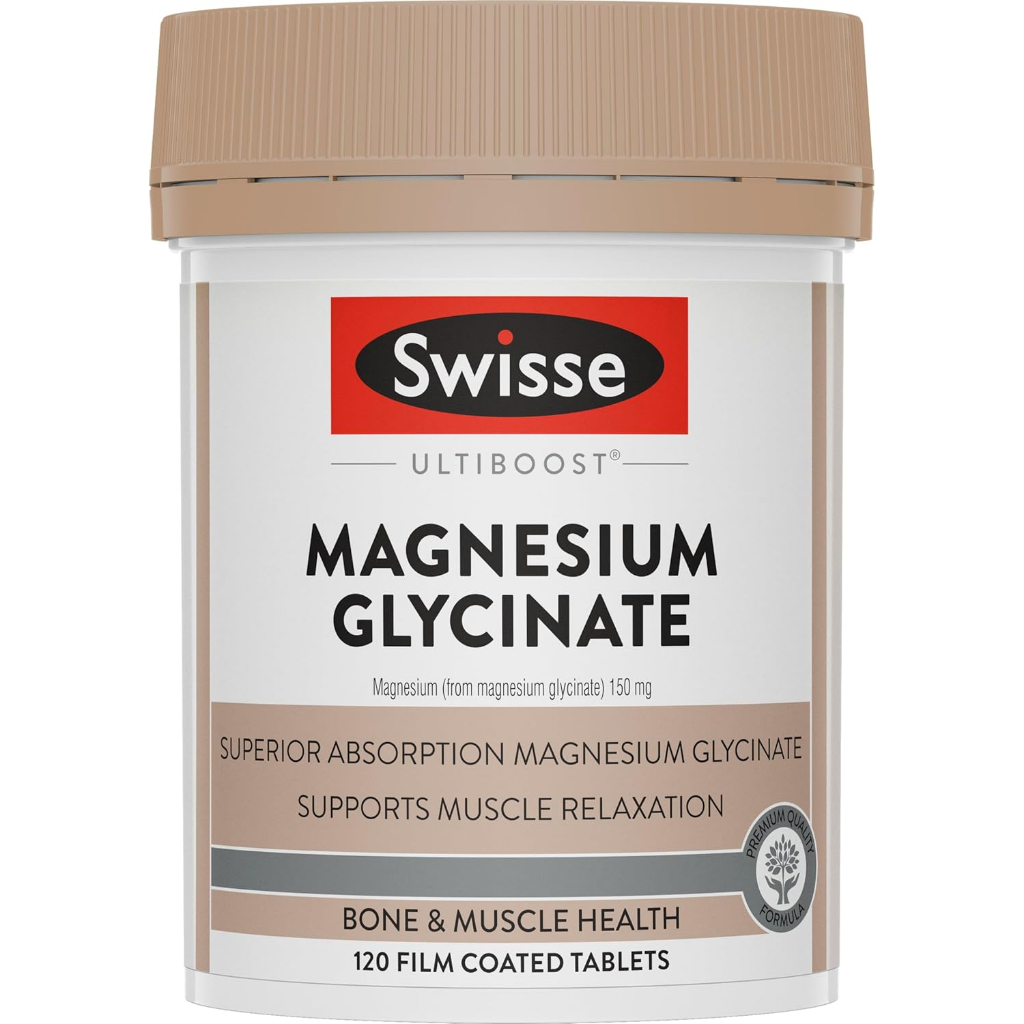 Swisse Ultiboost Magnesium Glycinate 120 เม็ด