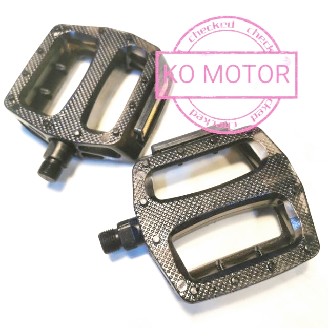 บันได จักรยาน Fix Gear สีใส - แกนใหญ่