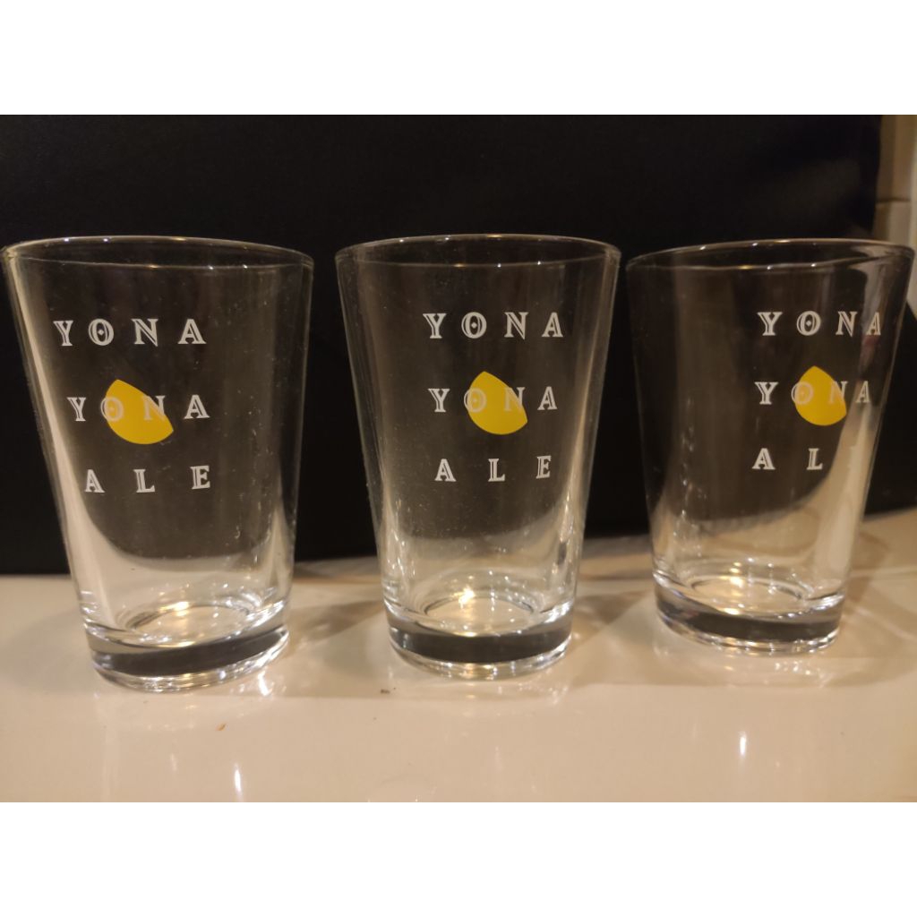 แก้วเบียร์ Yona Yona Ale ความจุ 260มล.