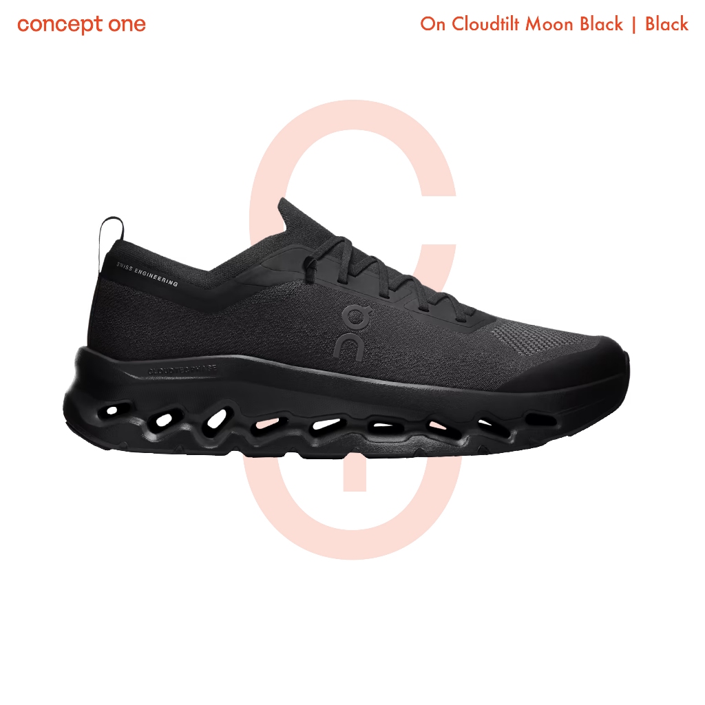 Conceptone On Running Cloudtilt Moon Black (W) รองเท้าผ้าใบ