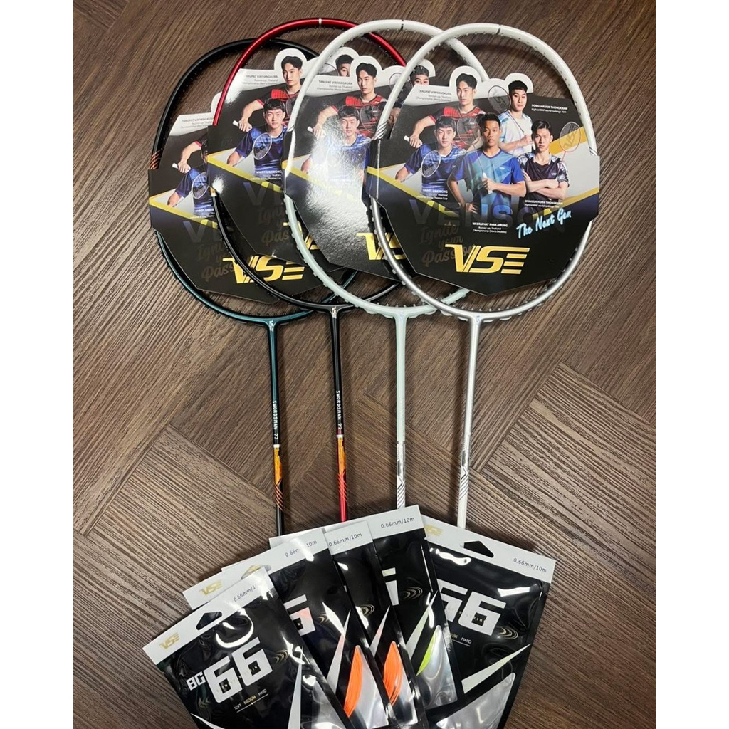 VS ไม้แบดมินตัน รุ่น SWORDSMAN77 ประกันศูนย์ไทย 6 เดือน แถมฟรี กริป เอ็น ซอง