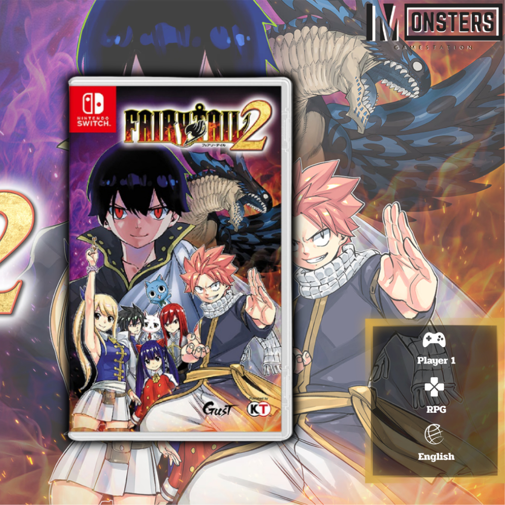 FAIRY TAIL 2 [NINTENDO SWITCH] [มือ1] (สินค้าพร้อมส่ง)