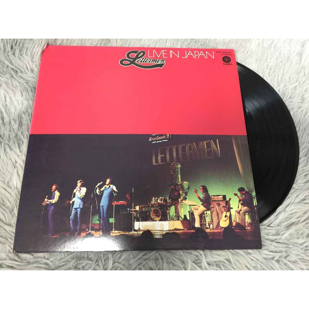 Live in Japan - The Lettermen ขนาด 12 นิ้ว LP G205.39