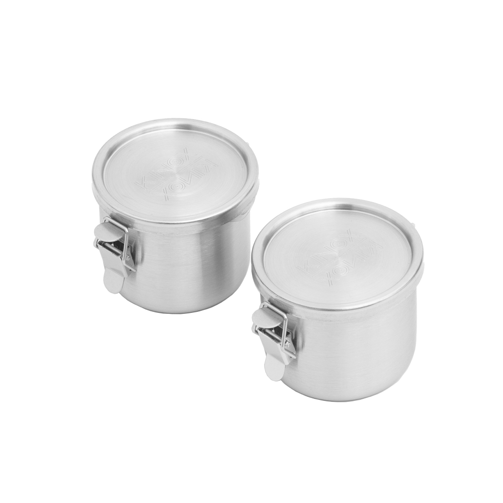 KINOX Canister Set (2 pcs) ชุดกระปุกสแตนเลส อเนกประสงค์