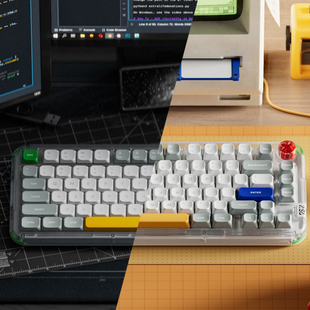 [ส่งด่วน] Nuphy Kick 75 Wireless Mechanical Keyboard คีย์บอร์ดไร้สาย Hybridge profile IO version