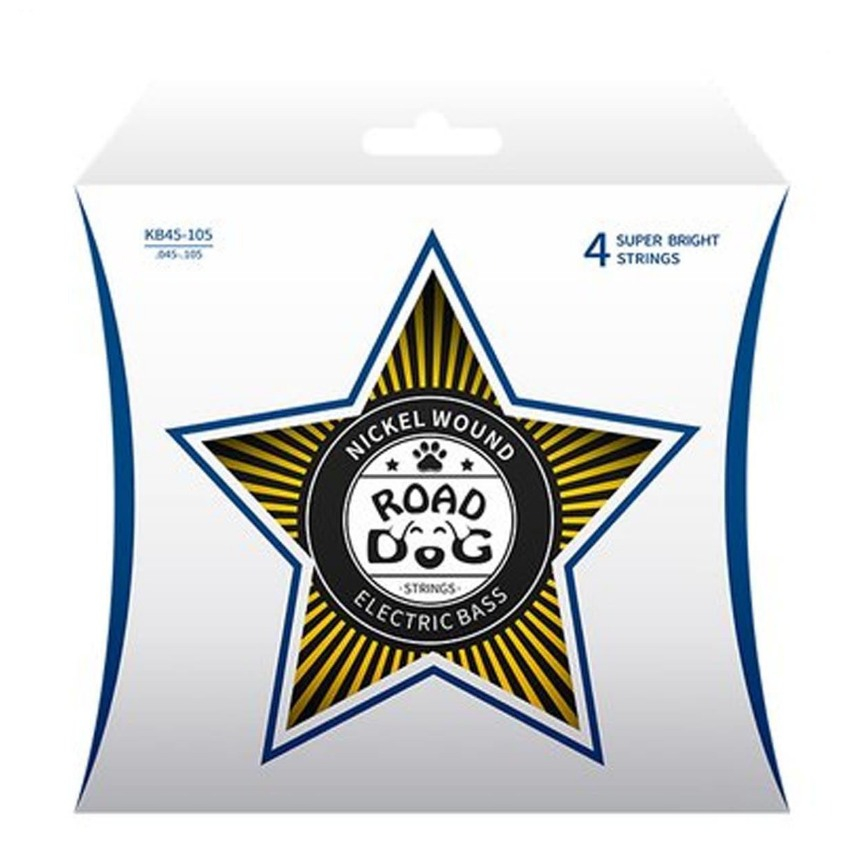 สายกีตาร์เบสเคลือบกันสนิม Road Dog KB45 4 สาย / 5 สาย คุณภาพสูง ทนทานต่อการกัดกร่อนของสนิม ของแท้