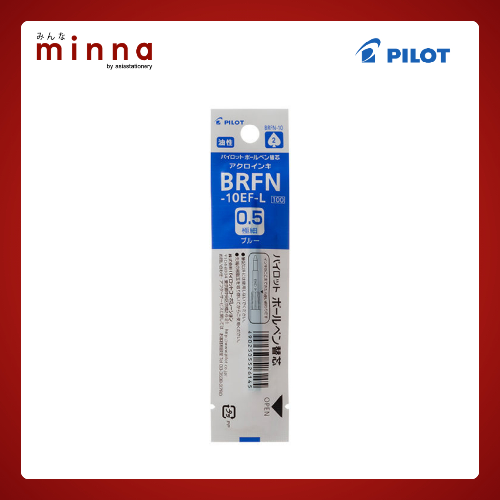 Pilot Dr.Grip รุ่น BRFN-10EF-L ไส้เติมปากกาลูกลื่น 0.5 มม. สีน้ำเงิน