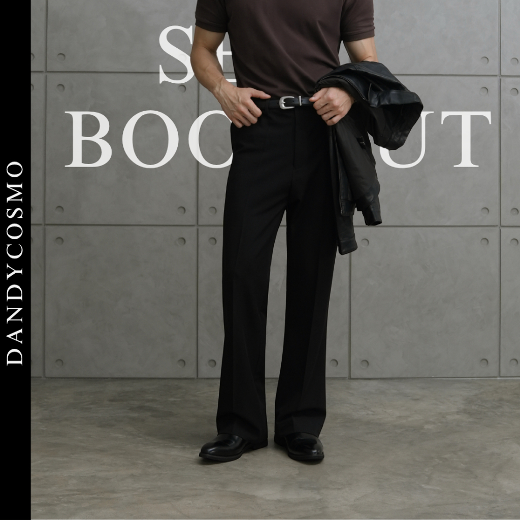 DANDY COSMO | กางเกง Semi Bootcut Pant กางเกงทรงกึ่งขาม้า เนื้อผ้าทิ้งตัวสวย Pre