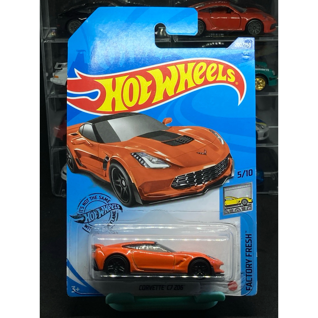 รถเหล็ก HotWheels CORVETTE C7 Z06 3+