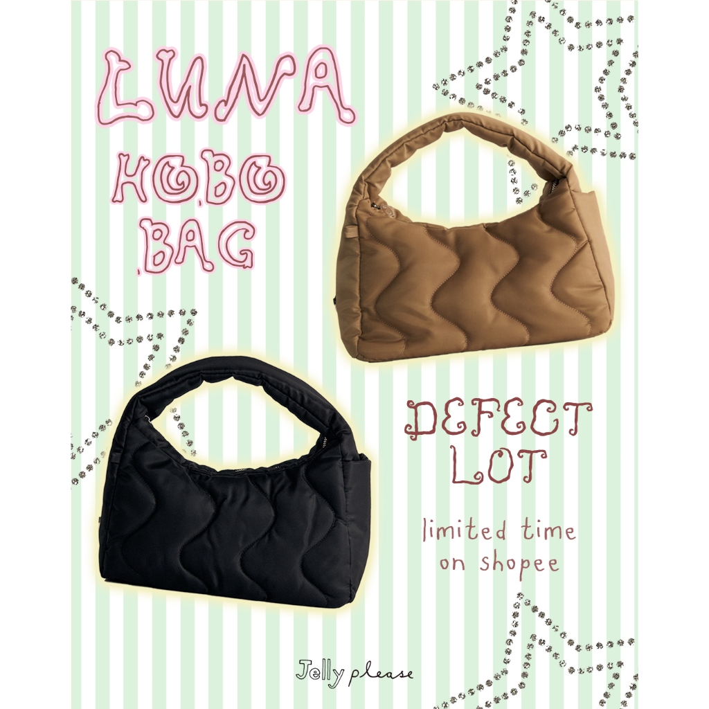 💥LUNA HOBO BAG DEFECT SALE 💥 no return สาวๆอ่านรายละเอียดให้ครบก่อนนะคะ