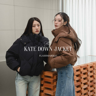 FLASHMARBLE - KATE HOODIE DOWN JACKET ( รายละเอียดขนาดสินค้า…