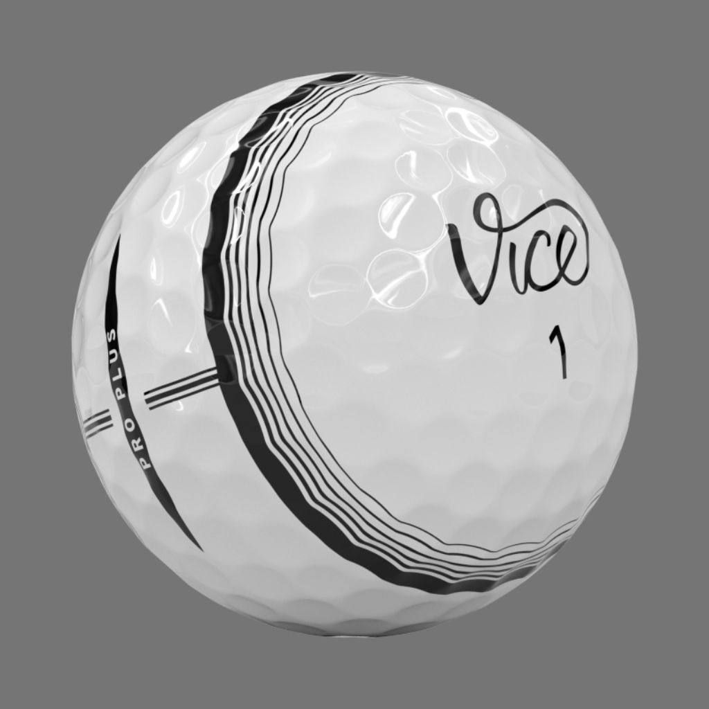 [ของใหม่มือ1] [1ลูก] Vice Pro Plus Tracer ลูกกอล์ฟ ลูกพัต ลิมิเต็ด สะสม Golf Ball Limited