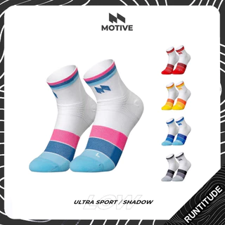 MOTIVE SOCK ถุงเท้าวิ่ง รุ่น Ultra Sport Shadow - LOW ถุงเท้ากีฬา ถุงเท้าวิ่ง