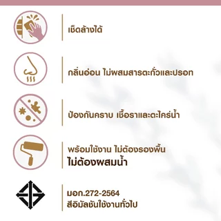 ฮีโร่ ลักซ์ All in 1 สีทาบ้าน ภายนอกและภายใน (เนียน) สีทับหน้าและรองพื้นในตัว HERO LUX SHEEN