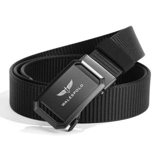 เข็มขัดแฟชั่น สำหรับผู้ชาย ยาว 120 ซม. ทำจากไนลอน ปรับได้ เห…