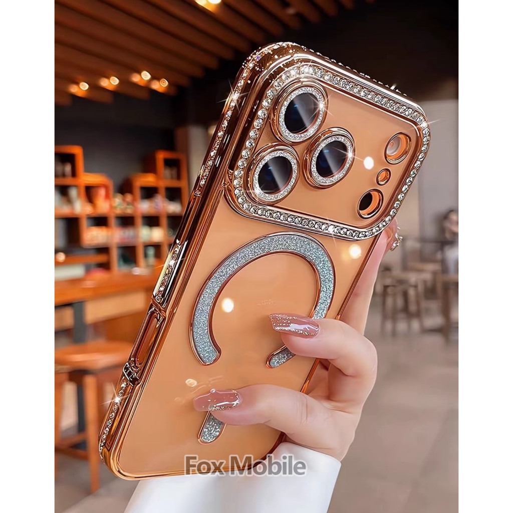 เคส ประดับเพชร สําหรับ iPhone 17Promax 17Air 17Pro 17 Pro Max พร้อมส่ง 062 – โปรปัง