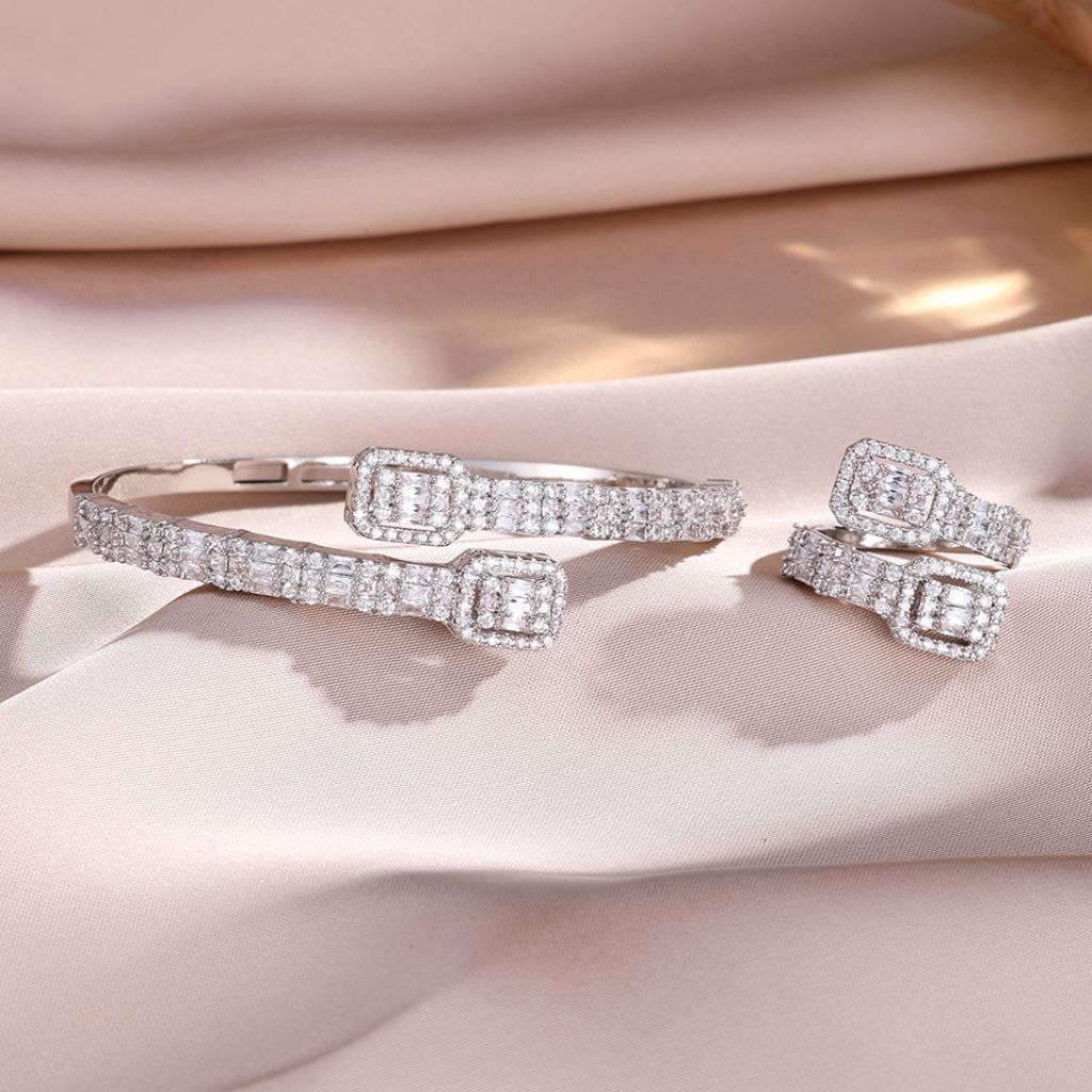 กำไลเพชรCz & แหวนเพชรCz