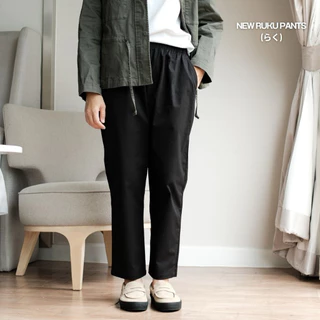 กาเกงทรงกระบอกเล็ก รุ่น Plain Pants V.2 ผ้าคอตตอนสเปนเดกซ์ ผ้านุ่ม ยืดได้เล็กน้อย (อ่านรายละเอียดก่อนสั่ง)
