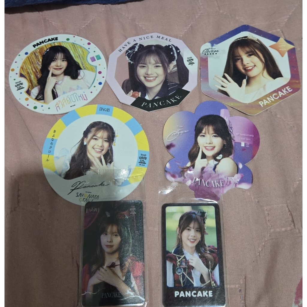 PANCAKE BNK48 แผ่นรองแก้ว-Magnet(พร้อมส่ง)