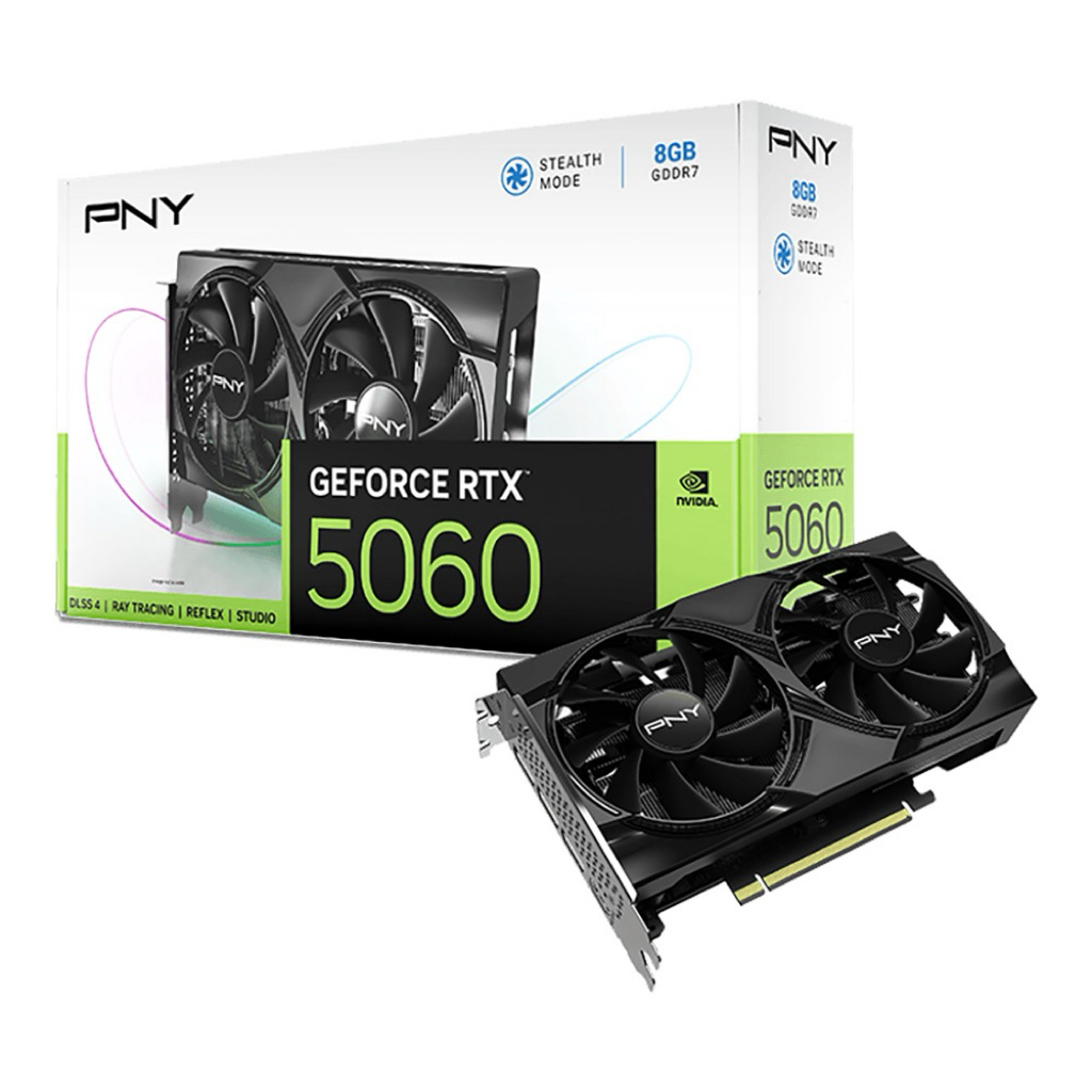 VGA PNY RTX5060 DUAL FAN 8GB (มือ 1)
