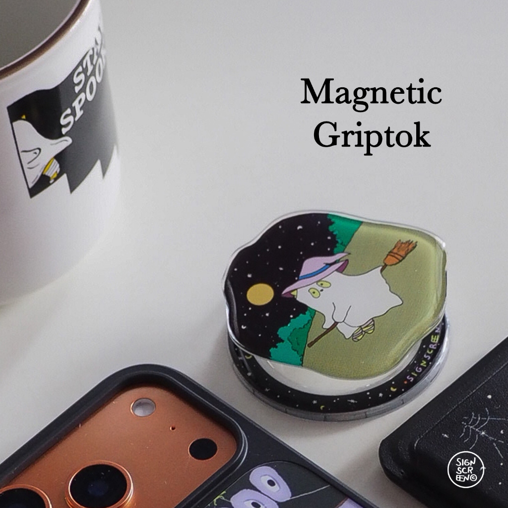 [พร้อมส่ง] Magnetic Griptok - Boo! (แม่เหล็ก)