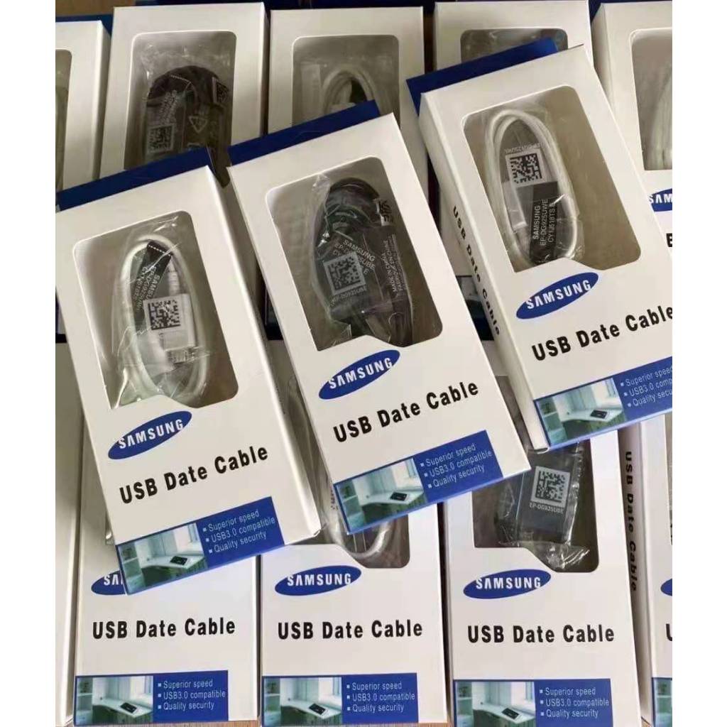 XINTA มีกล่องสายชาร์จsamsung1.2เมตร microสายUSB ชาร์จได้ทุกรุ่น