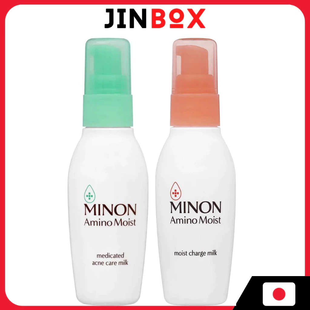 [ส่งตรงจากประเทศญี่ปุ่น] Minon Amino Moist Moist Charge Milk / Acne Care Milk 100g มินอน อะมิโน มอยส
