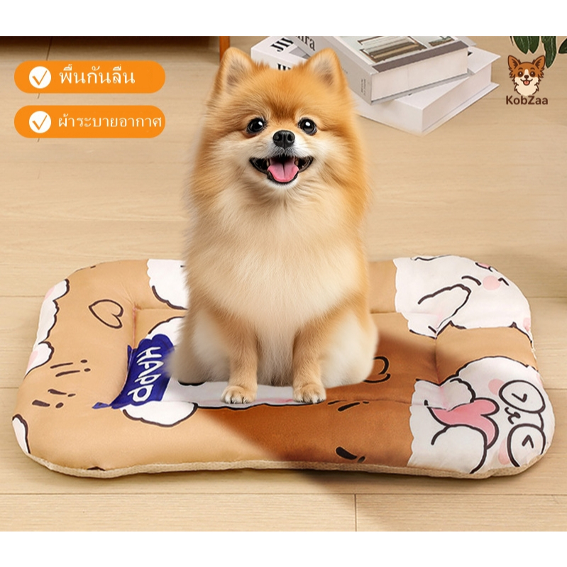🐕ที่นอนนุ่ม พื้นกันลื่น ที่นอนหมา ราคาถูก ที่นอนแมว ผ้ารองกรง แผ่นปูนอนสัตว์เลี้ยง👍🏻🇹🇭ส่งจากไทย