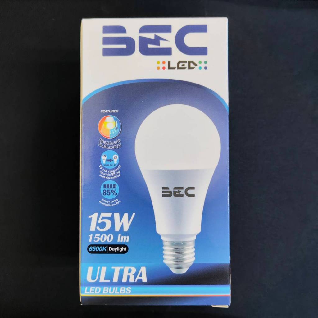 BEC หลอดไฟ LED BLUB A70 15W รุ่น ULTRA แสง6500K
