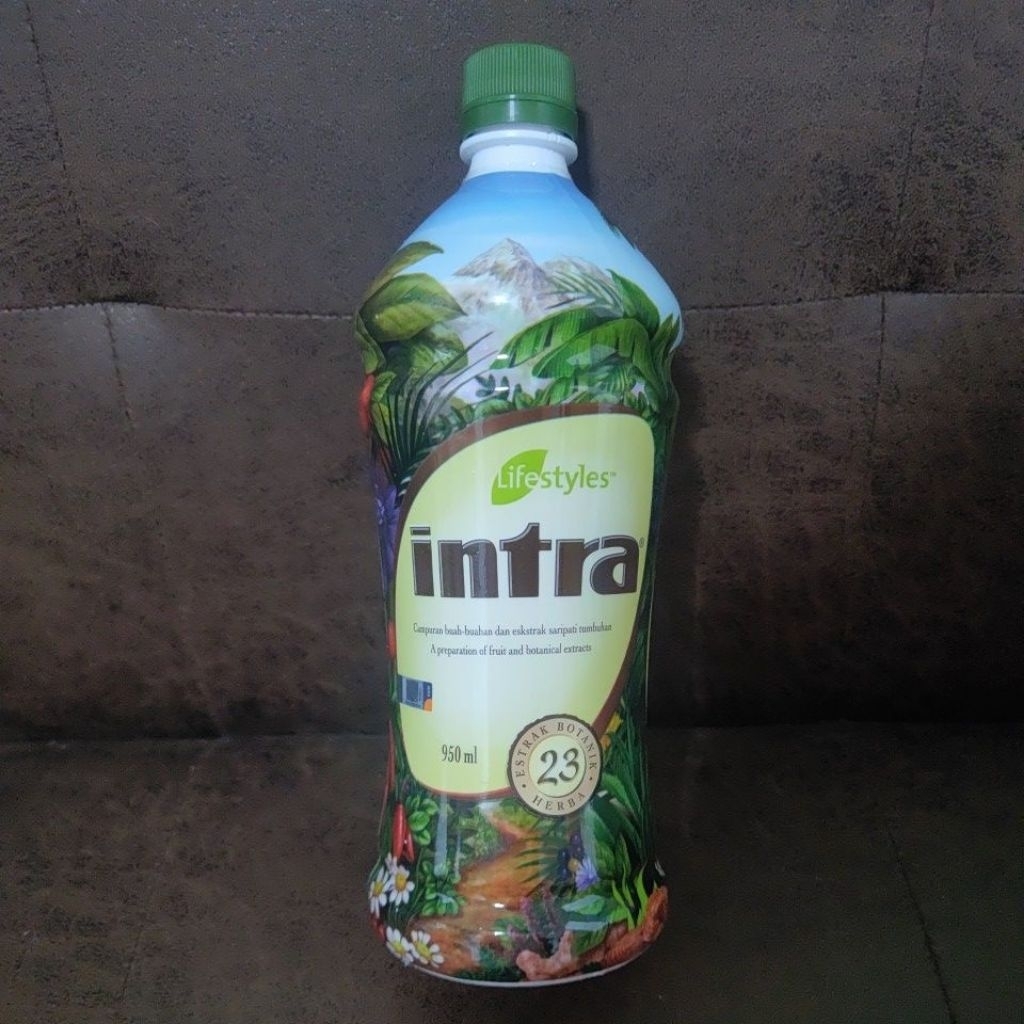 LifeStyles. น้ำมันผลไม้ intra อินทรา   ปริมาณ 950ml ต่อ 1ขวด