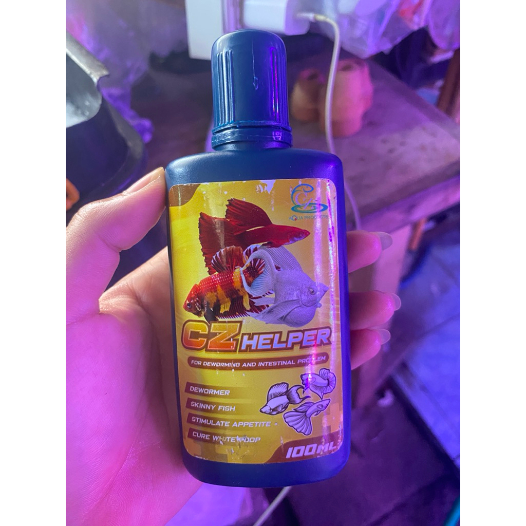 Cz helper ใช้กับปลาสวยงามได้ทุกชนิด100ml
