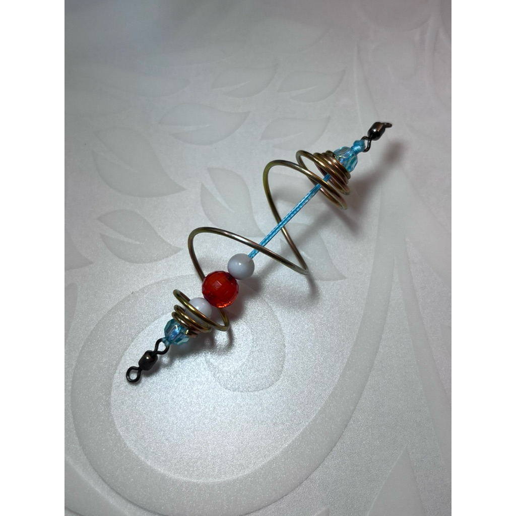 ตะกร้อตกปลายสวาย 4.5CM (ลูกหมุนเบอร์5) สายPE120 ปอนด์