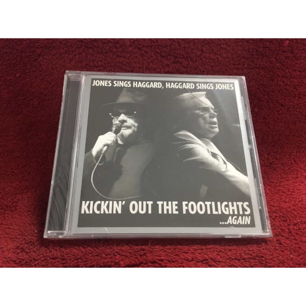 CD Kickin' Out The Footlights...Again (Jones Sings Haggard, Haggard Sings Jones) สภาพตามปก B105-63