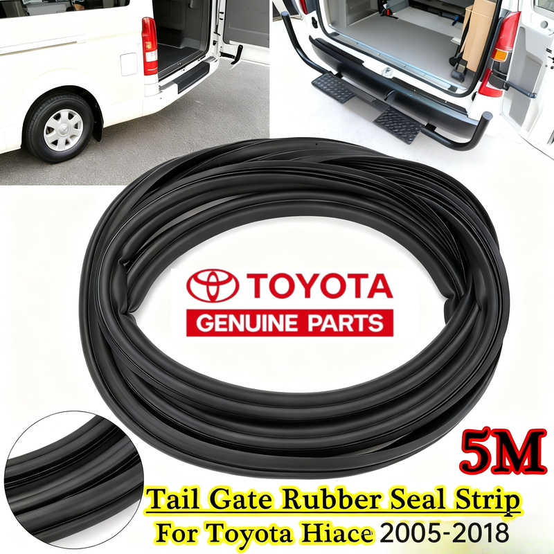 ยางขอบประตูรถตู้ รอบคัน Hiace Commuter 2005--2018 รุ่นท็อปสูง ตรงรุ่น ยางกระดูกงูรถตู้ ของแท้ 100%