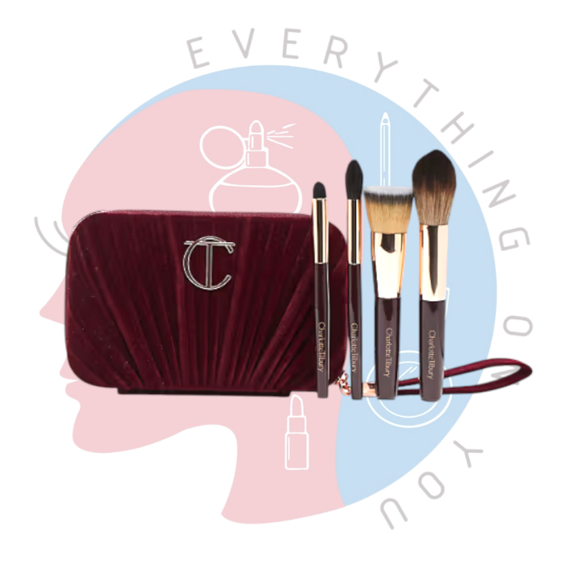 [พร้อมส่ง] Charlotte Tilbury Charlotte's Hollywood Mini Brush Set (Holiday Limited Edition 2025)