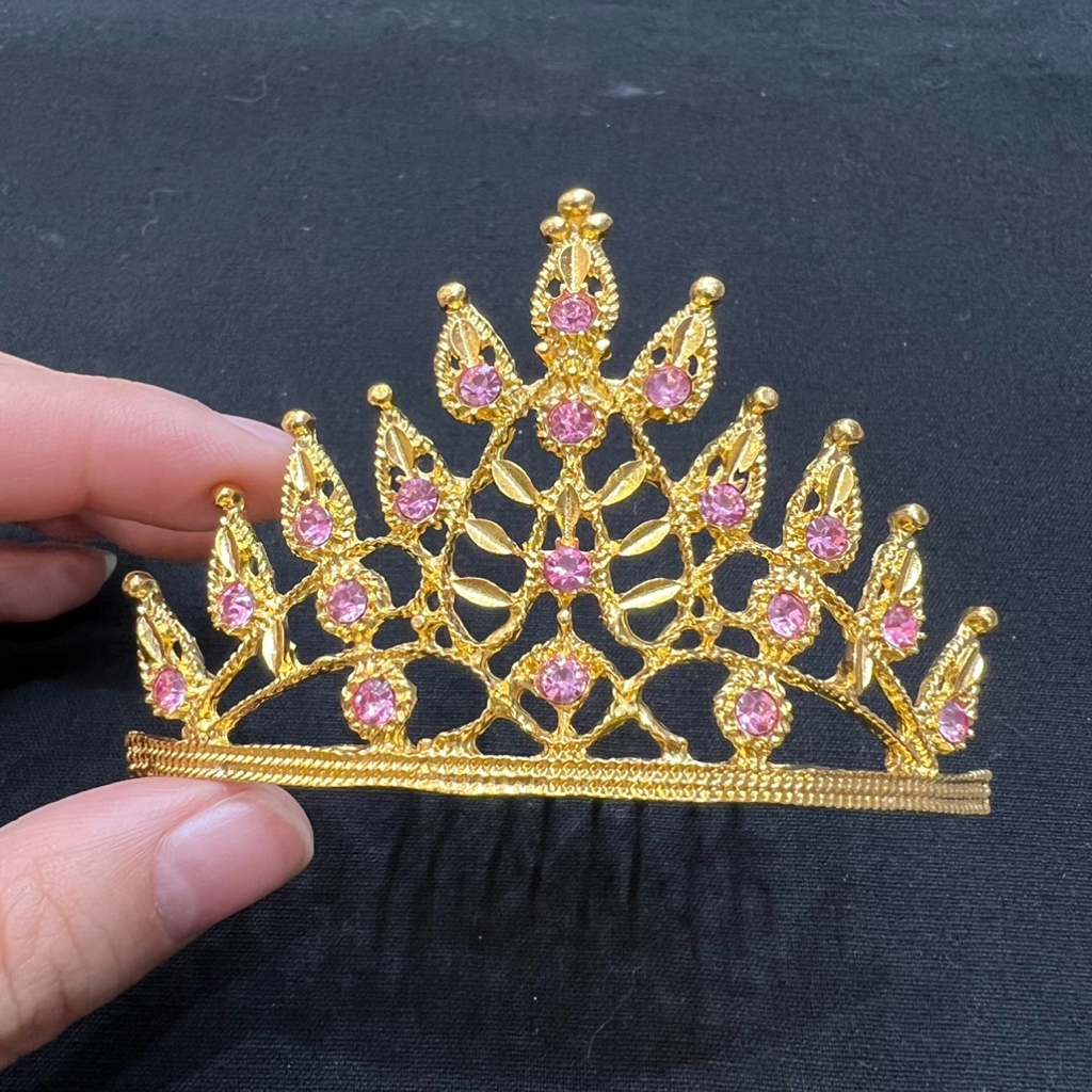 Accessories มงกุฎพลอยหลากสี เครื่องประดับชุดไทย - รูปที่ 6