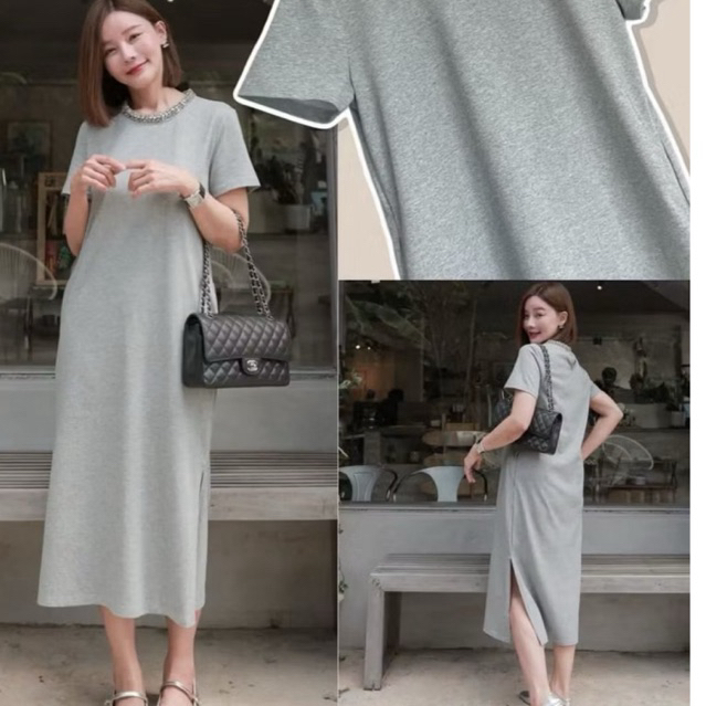 Password 6283 • เดรสผ้ายืดอย่างดี เนื้อผ้านุ่มใส่สบาย