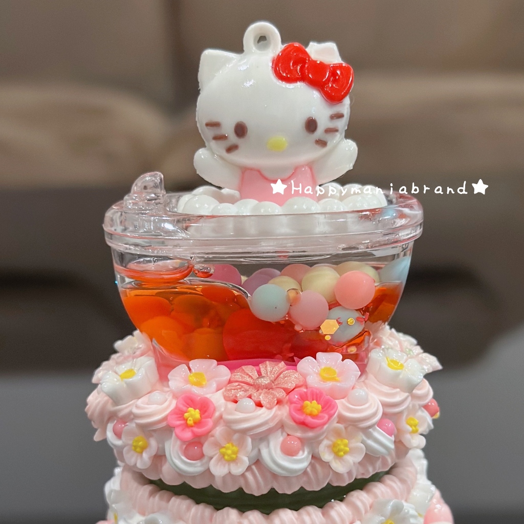 [พร้อมส่ง] เคสยาดม DIY โมเดลตู้น้ำสุดน่ารักทั้ง 15 แบบ พร้อมสายคล้องเลยนะคะ มีทั้งคิตตี้ มายเม โดเรมอน ชิ้นเดียวในโลก - รูปที่ 7