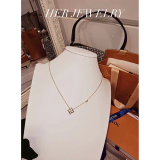 ❌พร้อมส่ง ส่งไว❌สร้อยคอ L Necklace Collection (สีโรส)