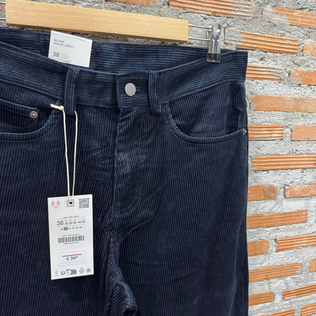 กางเกงขายาวของแท้ 100% แทรกครบ ผ้าลูกฟูกอย่างดี ทรงสวยมาก สินค้าพร้อมส่ง - รูปที่ 5