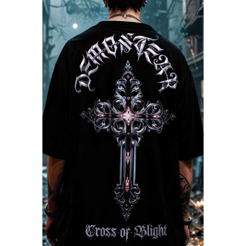 เสื้อ DemonTear " Cross of Blight "