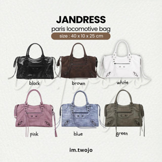 (PRE10-15วัน)Jandress - paris locomotive bag มีทั้งหมด6สี