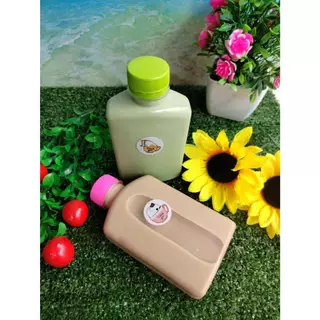 ขวดพลาสติก PET แบนกั๊ก 200/250 ปาก30 (1เเพ็ค150ใบ)*1ออเดอร์ไม่เกิน2