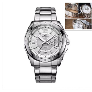 นาฬิกาข้อมือชาย รุ่น EF-129D-7A/1A- สายสเตนเลส  พร้อมกล่อง,-…